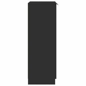 Schuhschrank Schwarz 59x35x100 cm