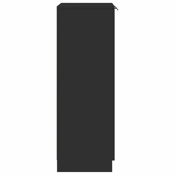 Schuhschrank Schwarz 59x35x100 cm