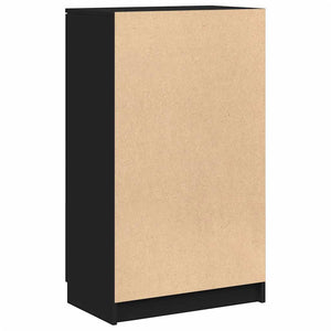Schuhschrank Schwarz 59x35x100 cm