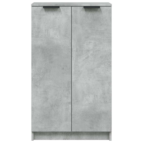 Schuhschrank Betongrau Holz