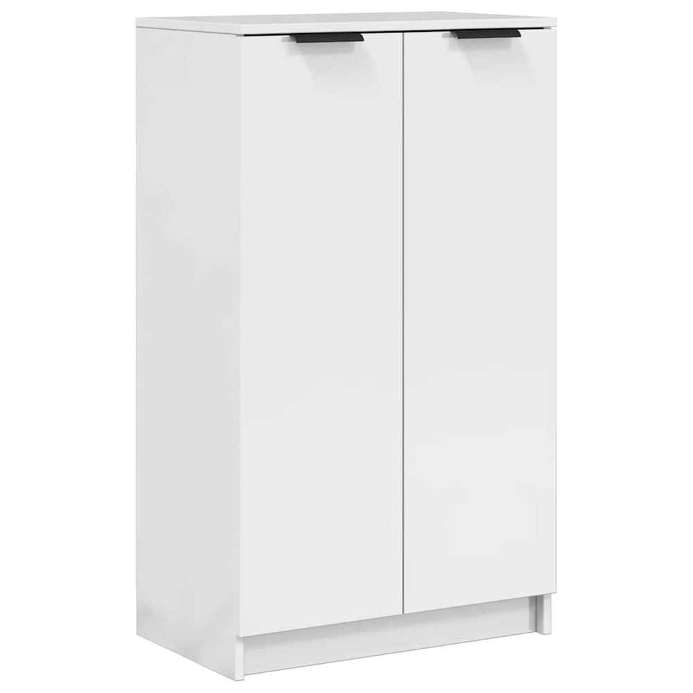 Hochglanz Schuhschrank Weiß, 59cm