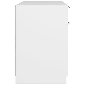 Schreibtisch Weiß 100x50 cm
