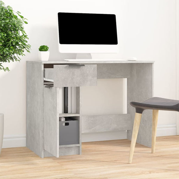 Schreibtisch Betongrau 100x50 cm