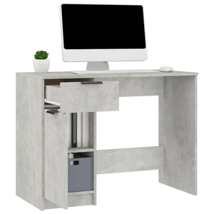 Schreibtisch Betongrau 100x50 cm