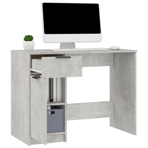 Schreibtisch Betongrau 100x50 cm