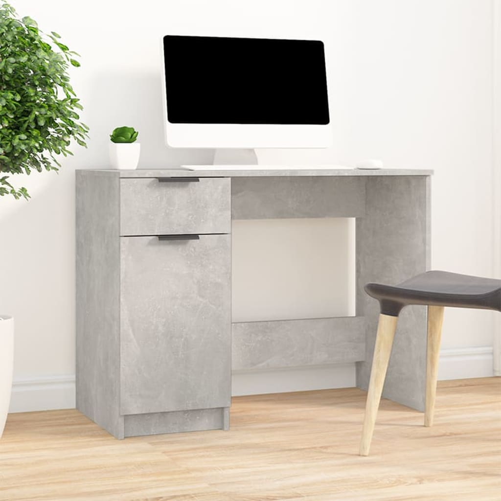 Schreibtisch Betongrau 100x50 cm