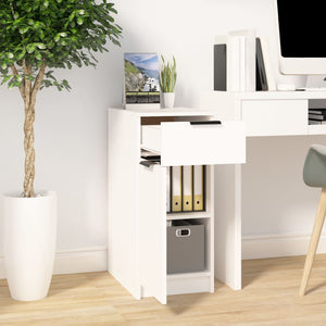 Büroschrank Weiß 33,5x50x75 cm