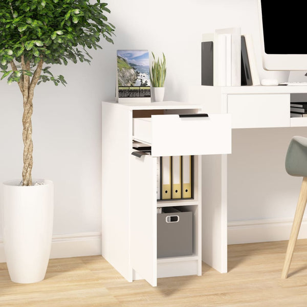 Büroschrank Weiß 33,5x50x75 cm
