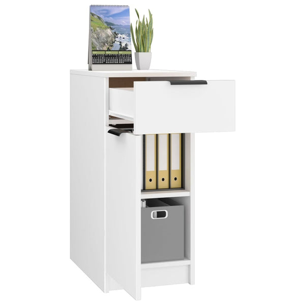 Büroschrank Weiß 33,5x50x75 cm