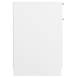 Büroschrank Weiß 33,5x50x75 cm