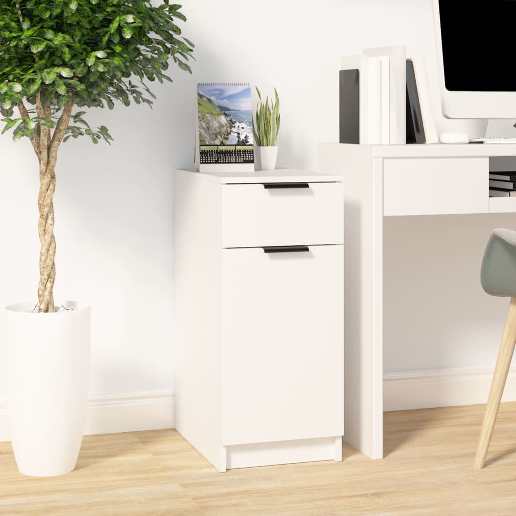 Büroschrank Weiß 33,5x50x75 cm