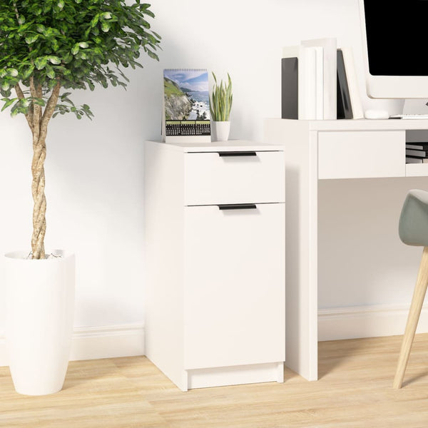 Büroschrank Weiß 33,5x50x75 cm