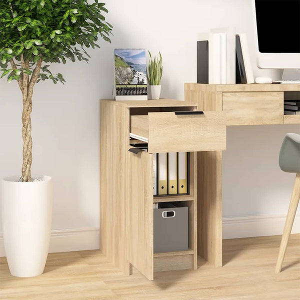 Büroschrank Sonoma Eiche 33,5x50x75 cm
