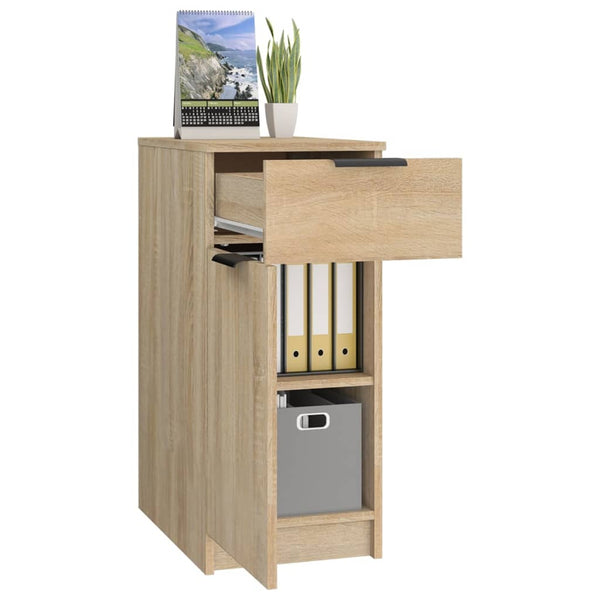 Büroschrank Sonoma Eiche 33,5x50x75 cm