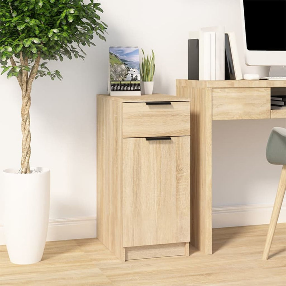 Büroschrank Sonoma Eiche 33,5x50x75 cm