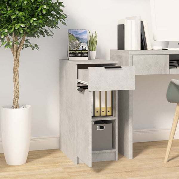 Büroschrank Betongrau 33,5x50x75 cm