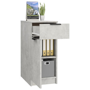 Büroschrank Betongrau 33,5x50x75 cm
