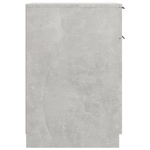 Büroschrank Betongrau 33,5x50x75 cm