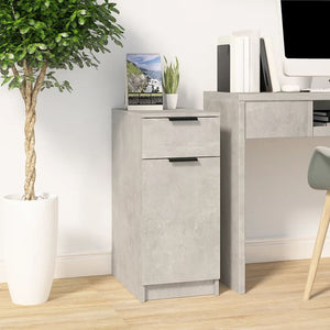 Büroschrank Betongrau 33,5x50x75 cm