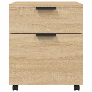 Mobiler Aktenschrank Sonoma Eiche 45x38x54 cm