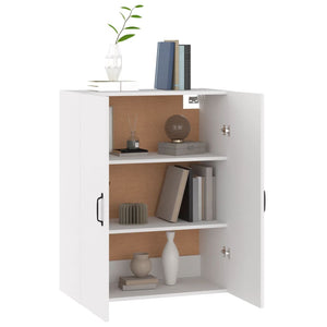 Hängeschrank Weiß 69,5x34x90 cm