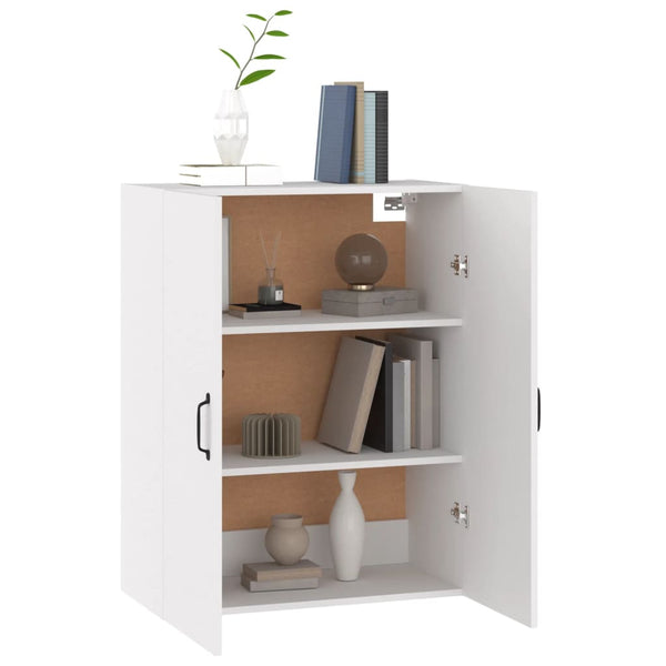 Hängeschrank Weiß 69,5x34x90 cm
