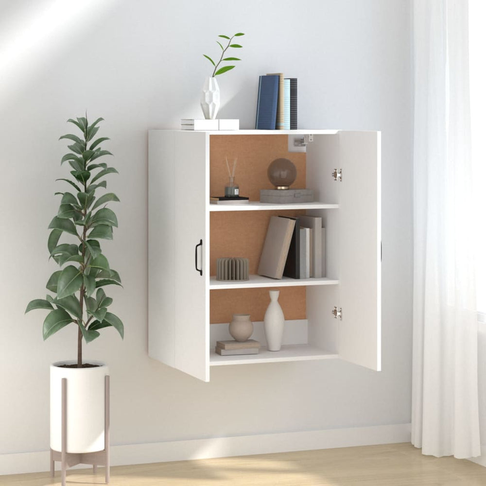 Hängeschrank Weiß 69,5x34x90 cm