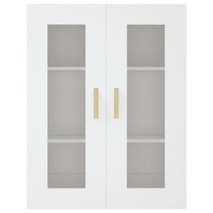 Hängeschrank Weiß 69,5x34x90 cm