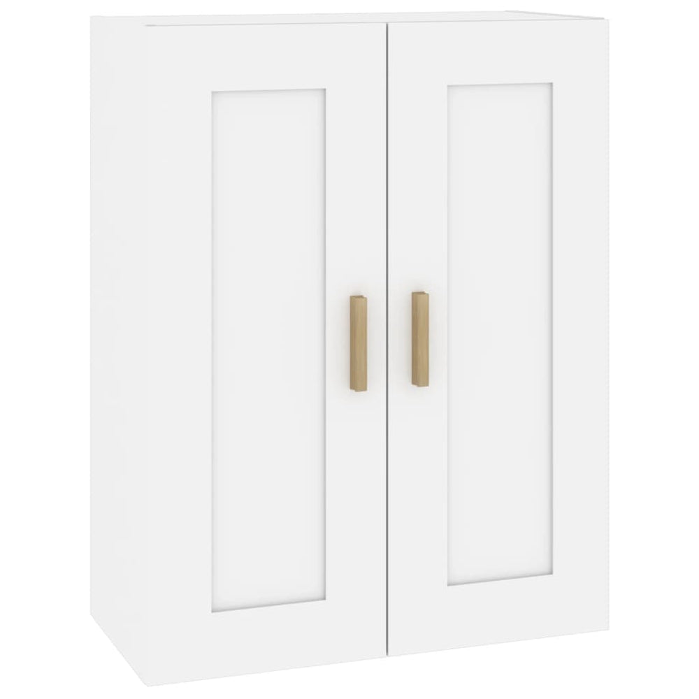 Weißer Wandschrank 69,5x32,5x90 cm