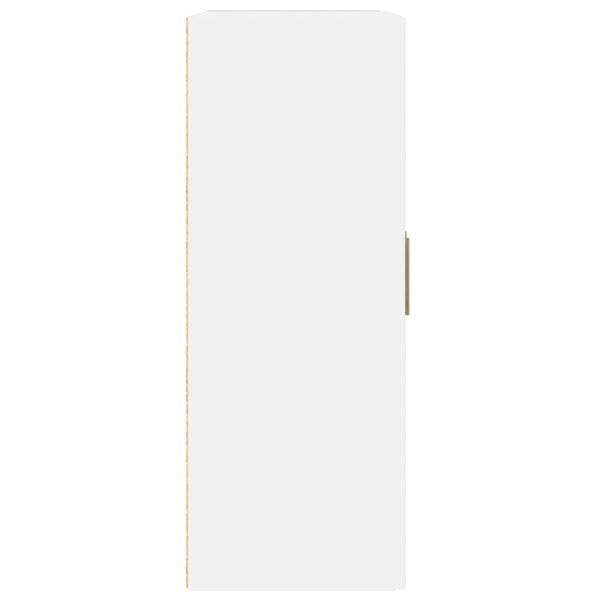 Weißer Wandschrank 69,5x32,5x90 cm
