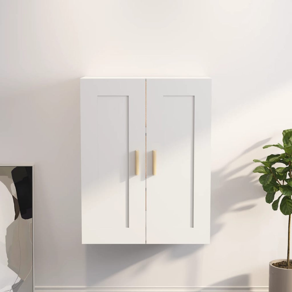 Weißer Wandschrank 69,5x32,5x90 cm
