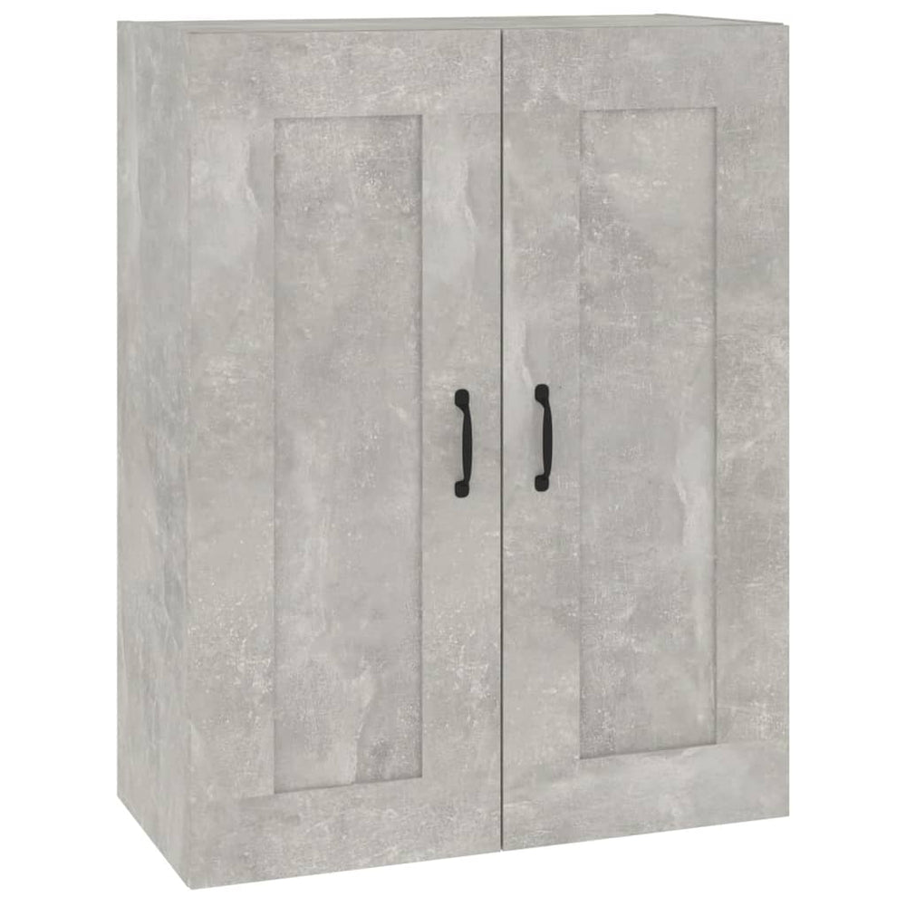 Betongrauer Hängeschrank 69,5x90 cm