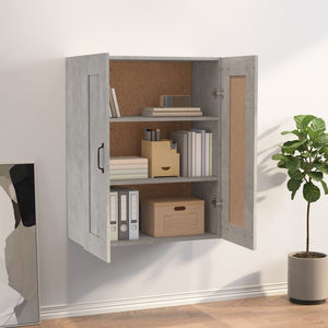 Betongrauer Hängeschrank 69,5x90 cm