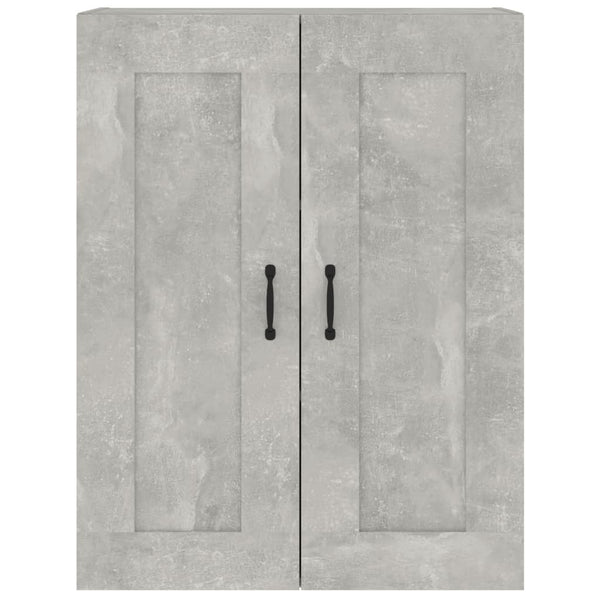 Betongrauer Hängeschrank 69,5x90 cm