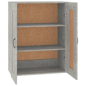 Betongrauer Hängeschrank 69,5x90 cm