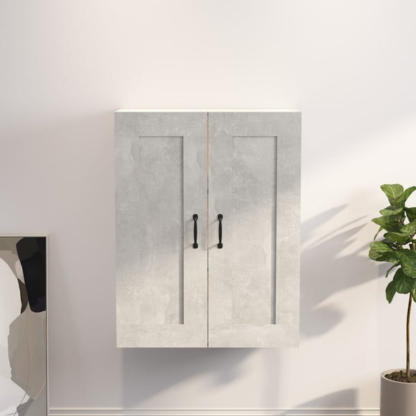 Betongrauer Hängeschrank 69,5x90 cm
