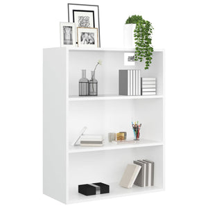 Hängeschrank Hochglanz Weiß 69,5x32,5x90 cm