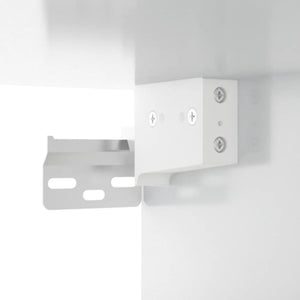 Hängeschrank Hochglanz Weiß 69,5x32,5x90 cm