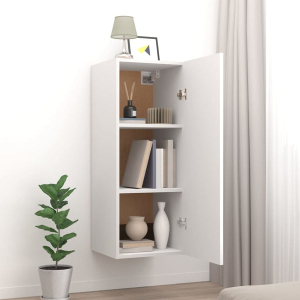 Hängeschrank Weiß 34,5x34x90 cm