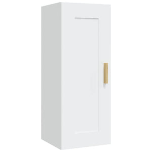 Weißer Wandschrank 35x34x90 cm