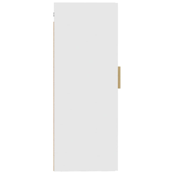 Weißer Wandschrank 35x34x90 cm
