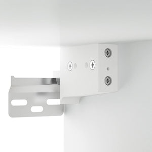 Weißer Wandschrank 35x34x90 cm