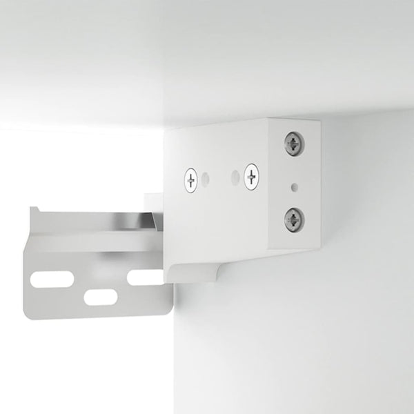 Weißer Wandschrank 35x34x90 cm
