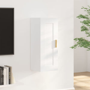 Weißer Wandschrank 35x34x90 cm