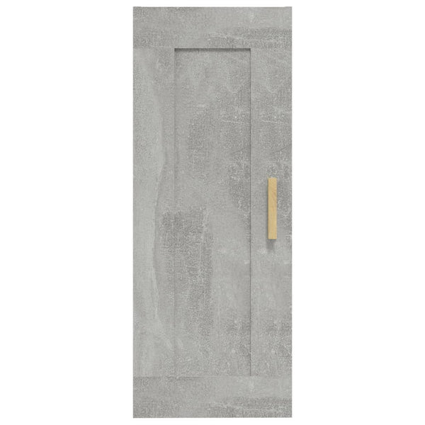 Wandschrank Betongrau 35x34x90 cm