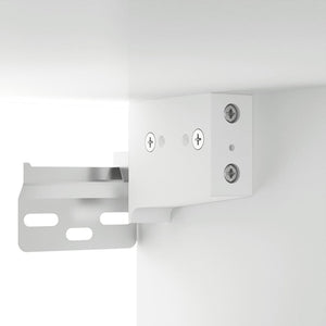 Hängeschrank Weiß 35x34x90 cm