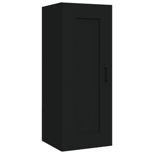 Hängeschrank Schwarz 35x34x90 cm