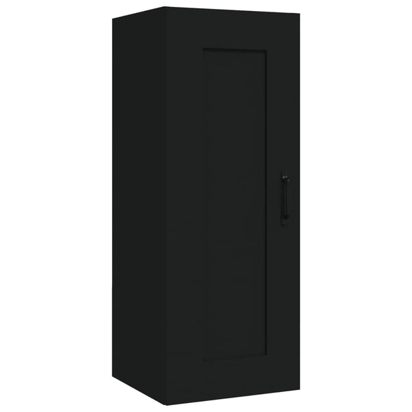 Hängeschrank Schwarz 35x34x90 cm