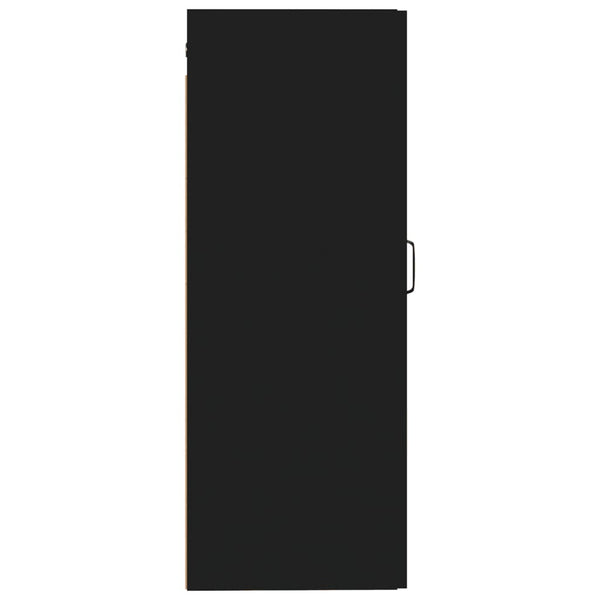 Hängeschrank Schwarz 35x34x90 cm