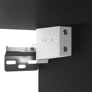 Hängeschrank Schwarz 35x34x90 cm